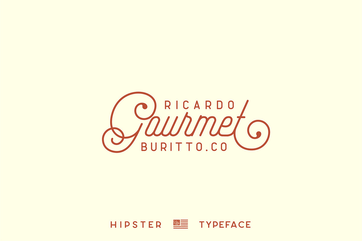 Hipster Style - Stylish Font Duo, a Script Font by Kaligra.co (Photo 17 of 17)
