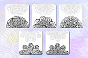 Vortex waves graphic set, a Pattern Graphic by Graphic Magic (Thumbnail 3 of 7)