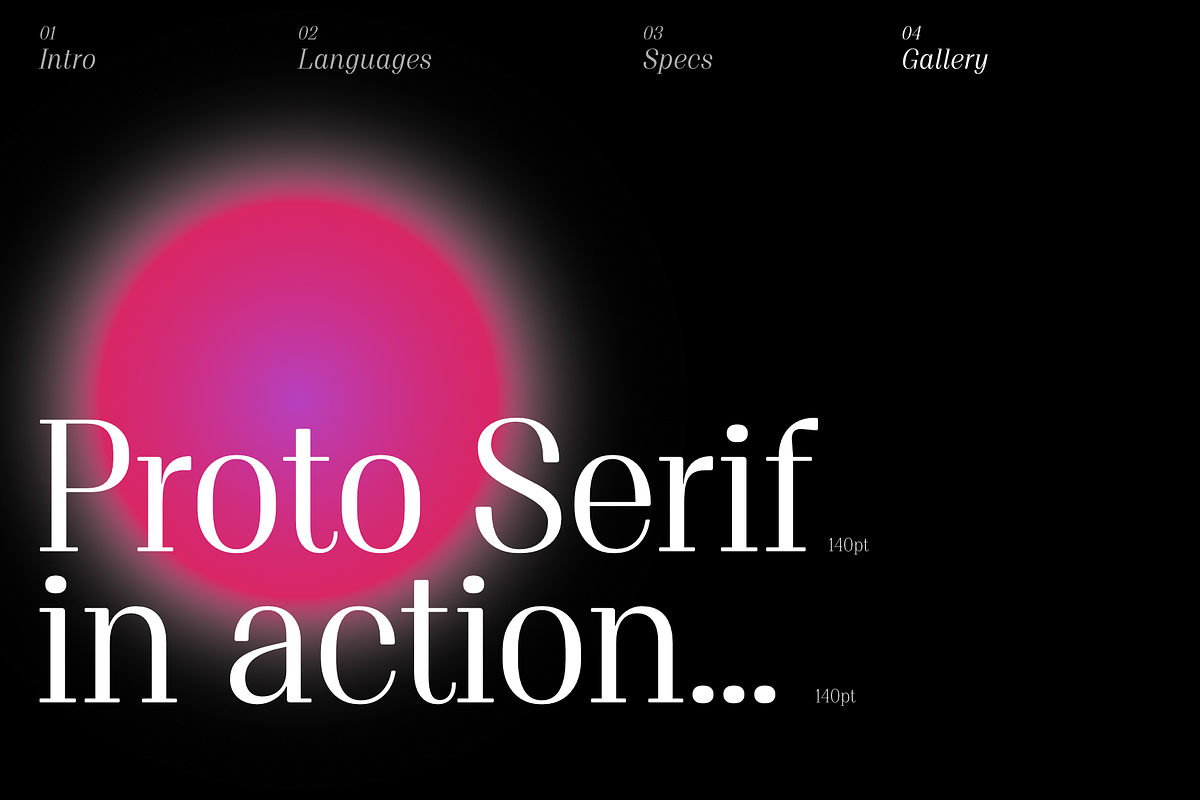 Proto Serif Medium, a Serif Font by Bukva™ Type Foundry (Photo 8 of 13)