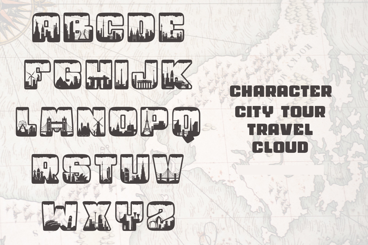 City Tour, a Slab Serif Font by Bramcreative (Photo 5 of 16)