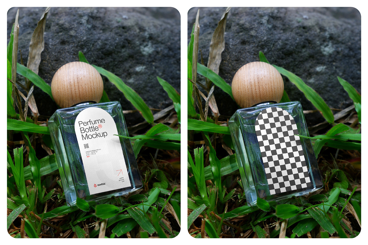 Outdoor Perfume Bottle Mockup Bundle, a Packaging Mockup by Usethis Mockup (Photo 2 of 8)