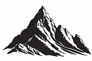 Mountain Tree Silhouette Bundle, a Graphic by balal (Thumbnail 8 of 11)
