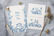 Easter Vector collection, a Decorative Illustration by Farida Bik (Thumbnail 2 of 13)