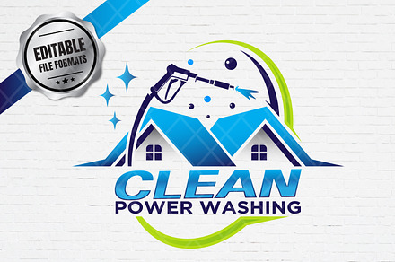 Professional Pressure Washing Logo