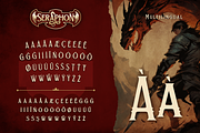 Seraphon, a Serif Font by Burntilldead (Thumbnail 9 of 13)