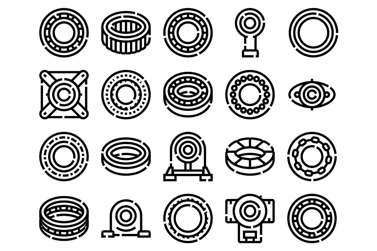 Bearings collection representing, an Object Graphic by pikepicture (Photo 2 of 3)