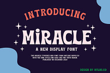 Miracle typeface