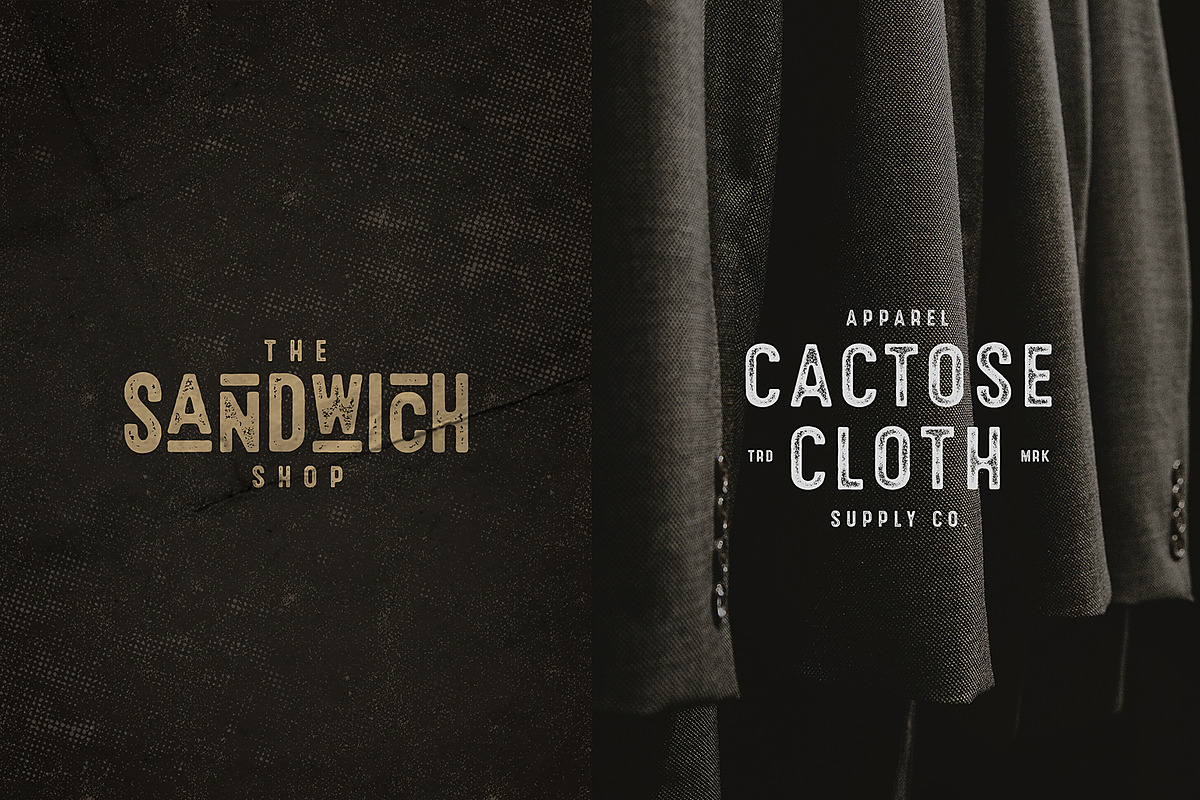 Roestica Vintage Sans Typeface preview 6