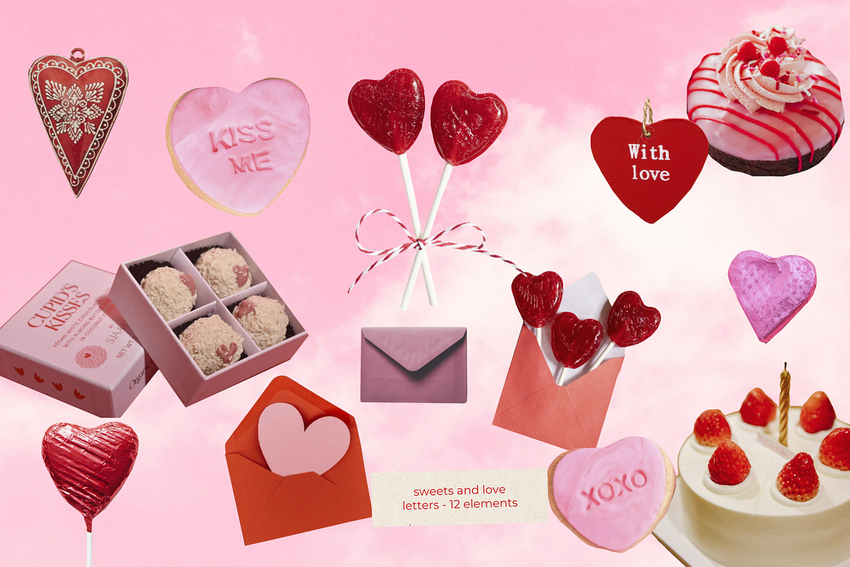 LOVE YOU - Collage Pack, an Object Graphic by Ann Creative (Photo 7 of 10)