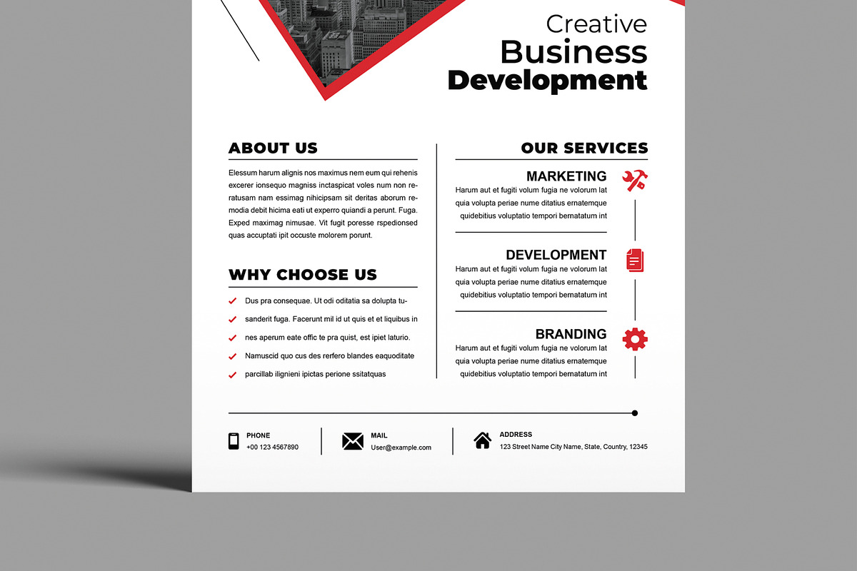 Corporate Flyer Layout preview 5