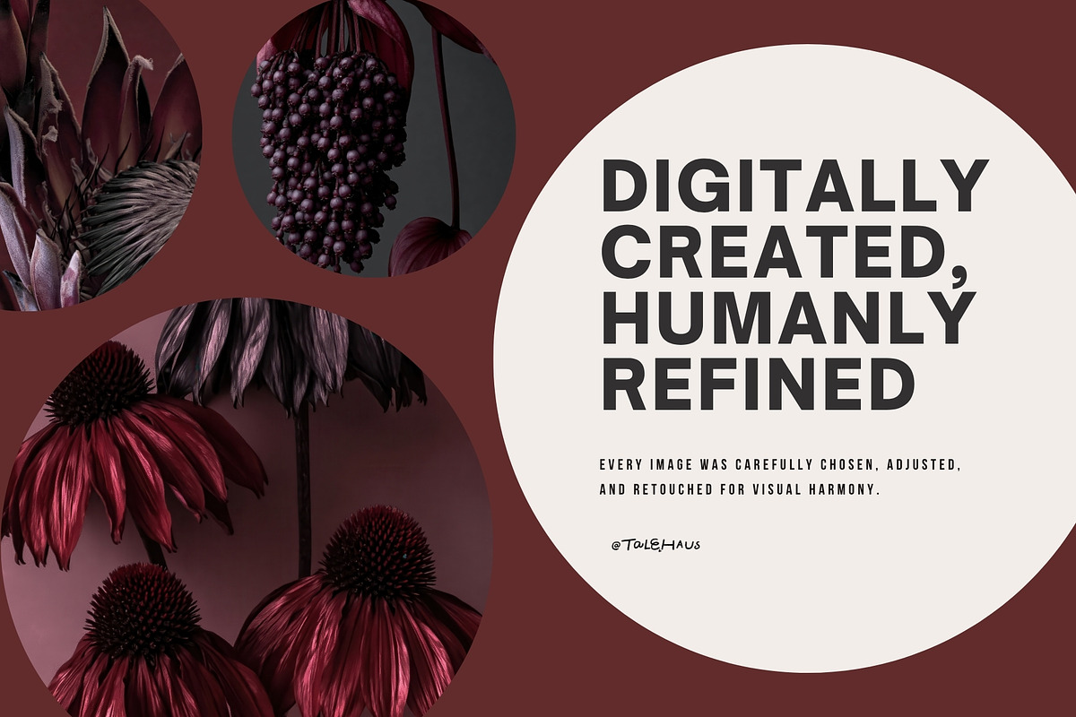 Dark Floral & Mineral Stock Photos, a Nature Photo by Tale.Haus (Photo 4 of 17)