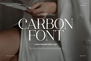 Carbon Modern Serif Font, a Serif Font by Perfectype (Thumbnail 1 of 8)