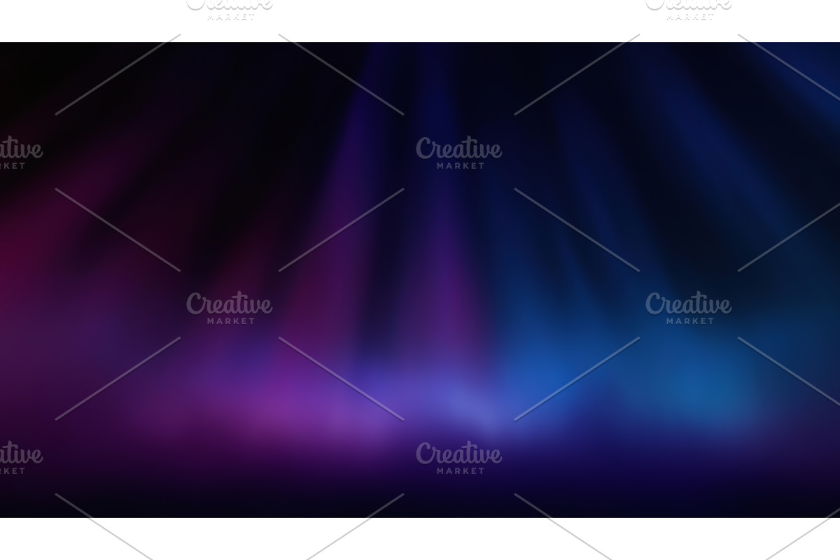 Colorful Gradient Like Northern, an Illustration by BazziBa♥