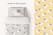 La-La-Lambs pattern collection, a Pattern Graphic by SurfaceStories (Thumbnail 3 of 8)