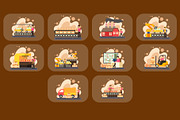 Factory Illustration Pack, an Illustration by baii09 (Thumbnail 4 of 4)
