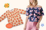 Flowers PNG Clipart Vector Patterns, a Pattern Graphic by AnnaViolet_store (Thumbnail 13 of 16)