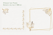 Autumn Elegance Leaf Bundle, a Decorative Illustration by Aurella Art (Thumbnail 8 of 15)