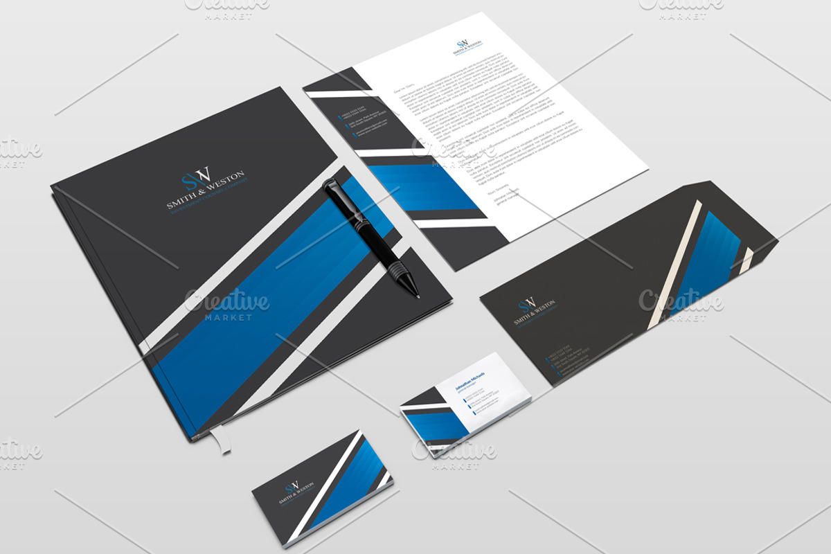 Corporate Stationery Pack, a Stationery Template by BettyDesign (Photo 10 of 10)