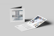 Square Bi-Fold Brochure Mockup, an Advertising Mockup by Illusiongraphic (Thumbnail 8 of 22)
