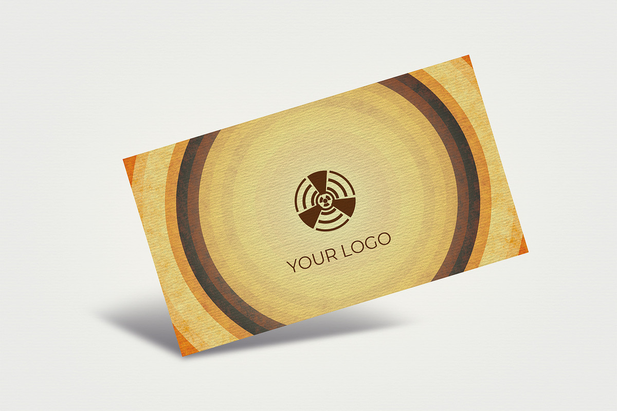 Retro Business Card Design Template, a Business Card Template by Kseniya-Omega (Photo 3 of 4)