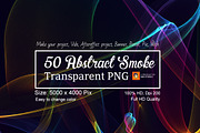 50 Abstract Smoke Transparent PNG, an Object Graphic by MRI STUDIO (Thumbnail 2 of 15)