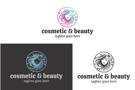 Cosmetic & Beauty Logo Template