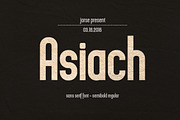 Asiach, a Script Font by jorse (Thumbnail 1 of 4)