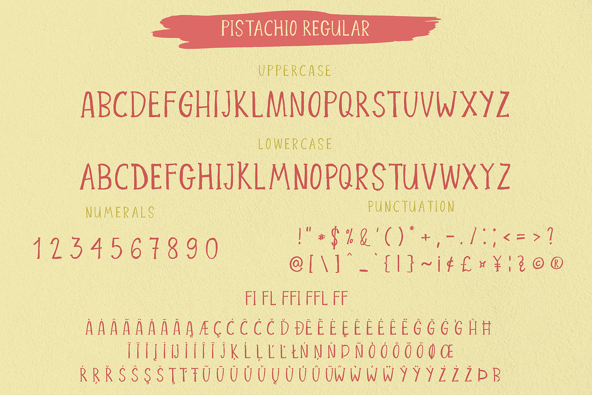 Pistachio - Frisky Handletterd Font, a Script Font by Anna Ivanir (Photo 11 of 12)