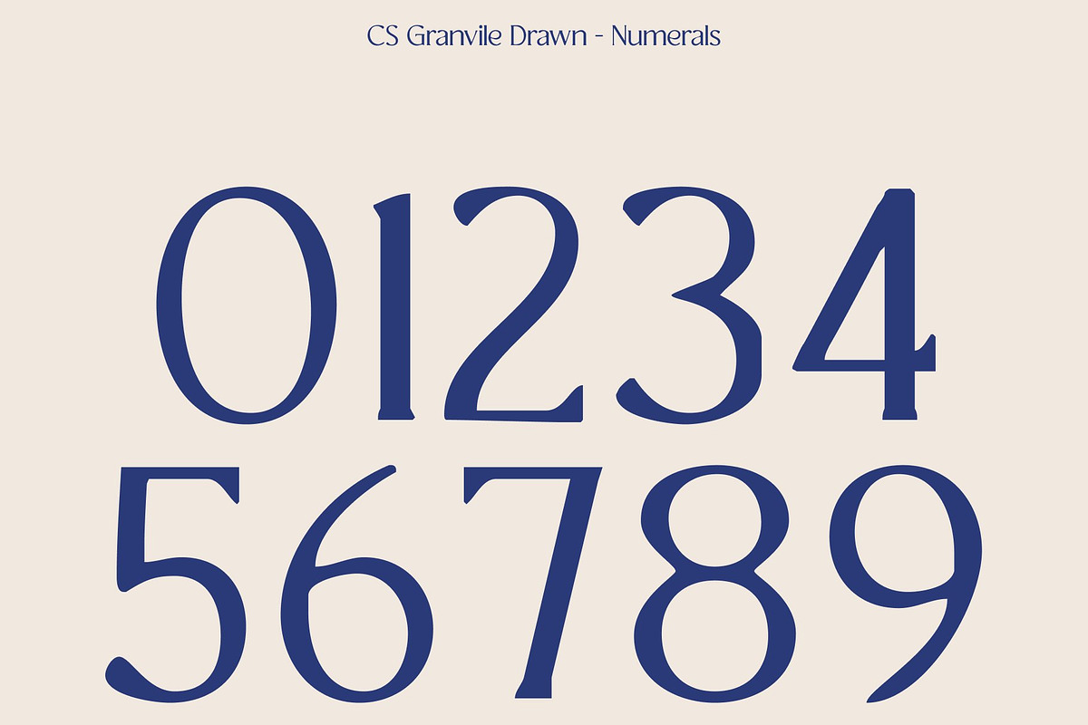 CS Granvile Drawn, a Serif Font by Craft Supply Co. (Photo 4 of 8)