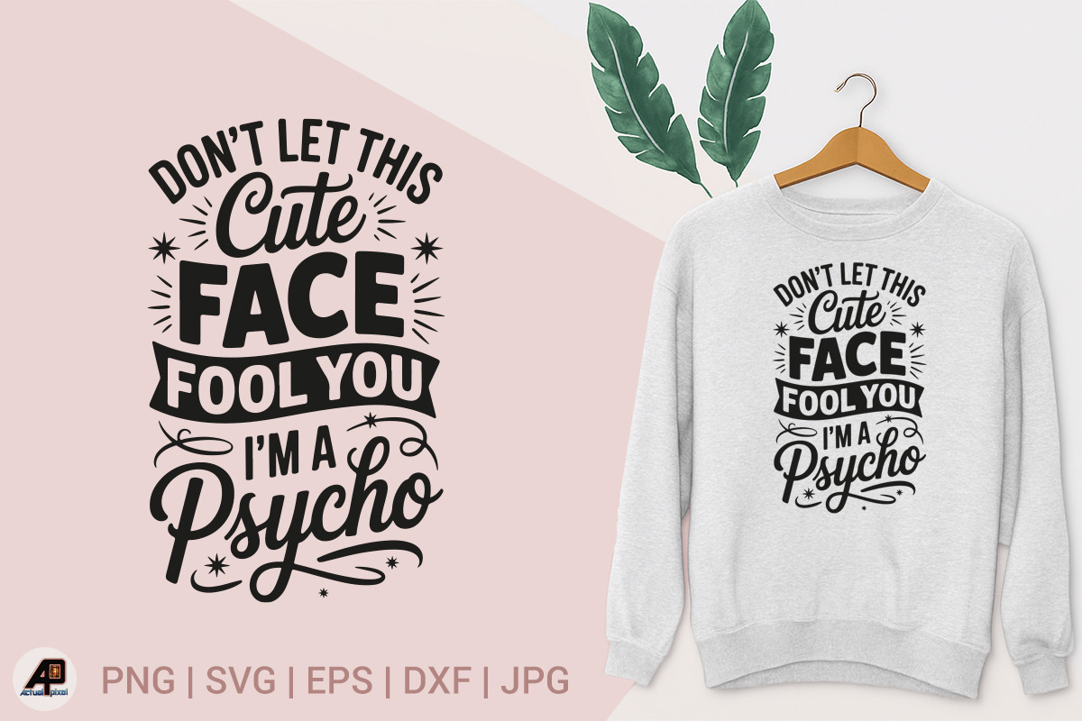 Funny Sarcastic Quotes Bundle, an Illustration by Actual Pixel (Photo 7 of 33)
