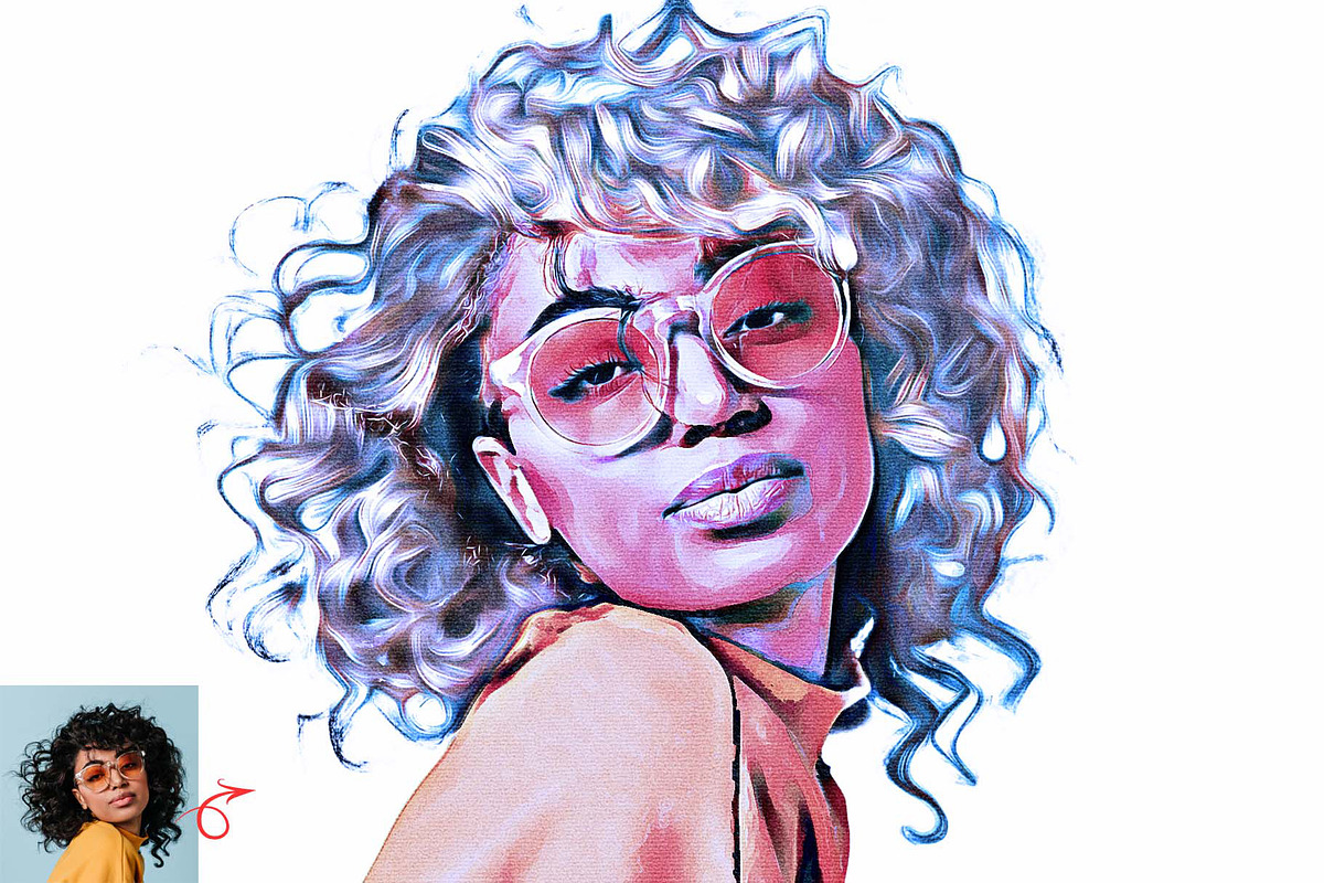 Vibrant Oil Paint Photoshop Action, an Action Add-On by MRI STUDIO (Photo 7 of 18)