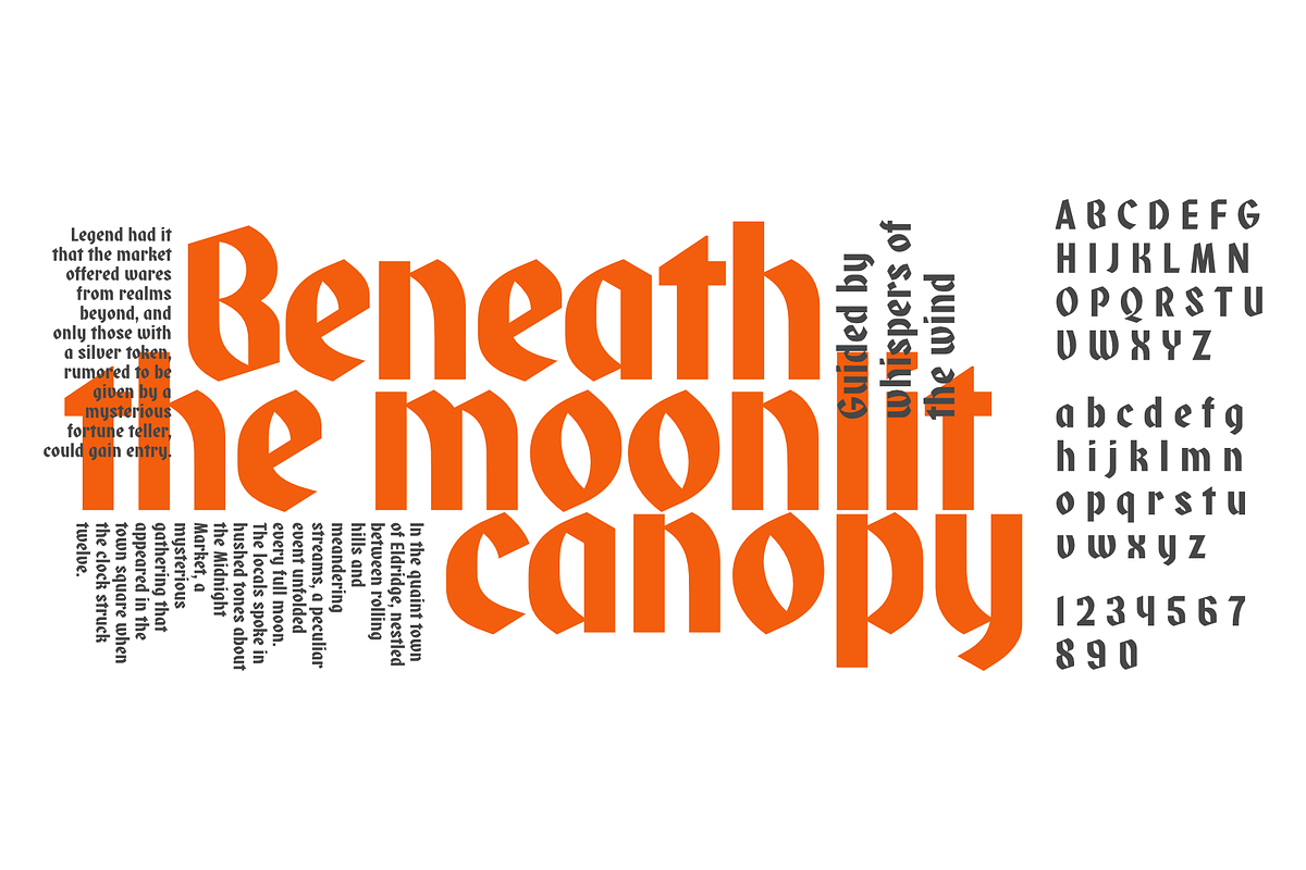 Ciroke, a Blackletter Font by Muhammad Hastian (Photo 3 of 9)