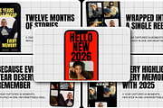 Year Recap Reels After Effect, a Social Media Template by Loin Studio (Thumbnail 2 of 3)