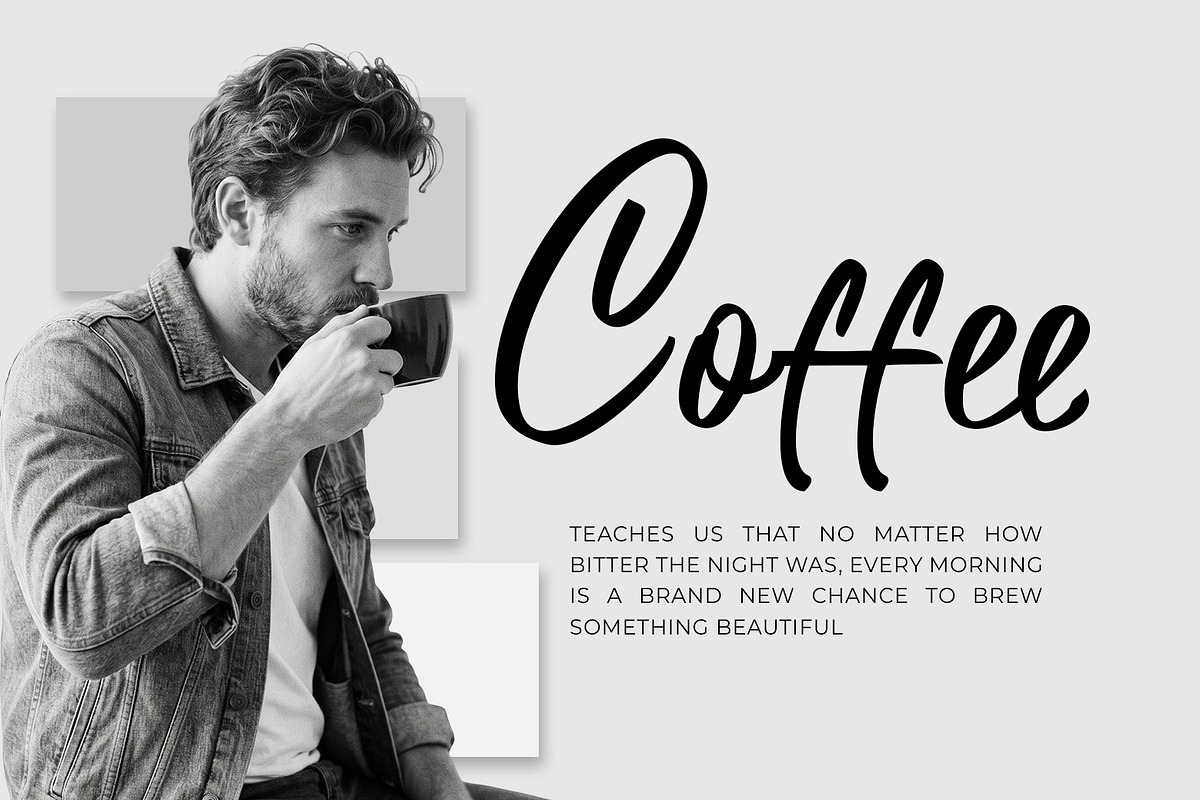 Monttee - A Modern Script, a Script Font by khurasan (Photo 2 of 7)