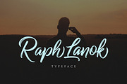 Raph Lanok Typeface, a Script Font by alit design (Thumbnail 1 of 15)