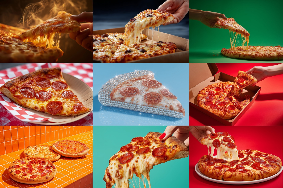 Aesthetic Pizza Stock Photos, a Food & Drink Photo by HipFonts (Photo 3 of 11)