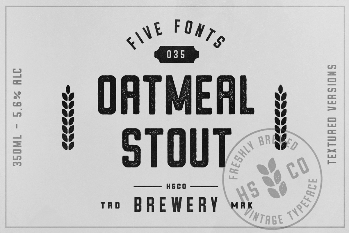Oatmeal Stout - 5 Styles preview 2