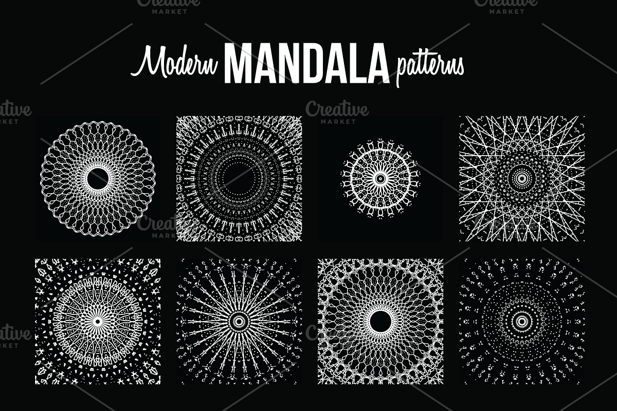 Modern mandala collection, an Illustration by The Odd Seed (Photo 22 of 27)