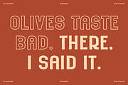 RAMPART - Vintage Sans Serif Font, a Sans Serif Font by Tom Chalky (Thumbnail 9 of 11)