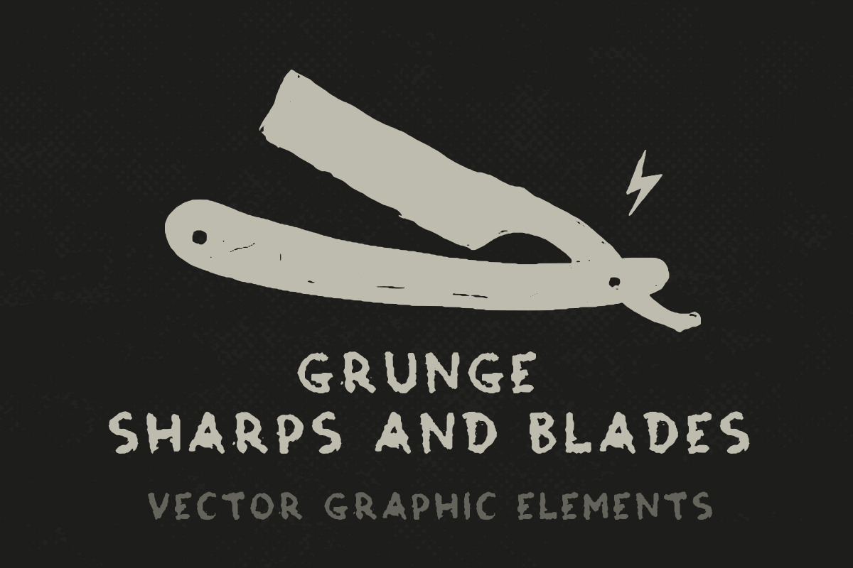 Grunge Sharps and Blades, an Object Graphic by danielcomerci (Photo 1 of 4)