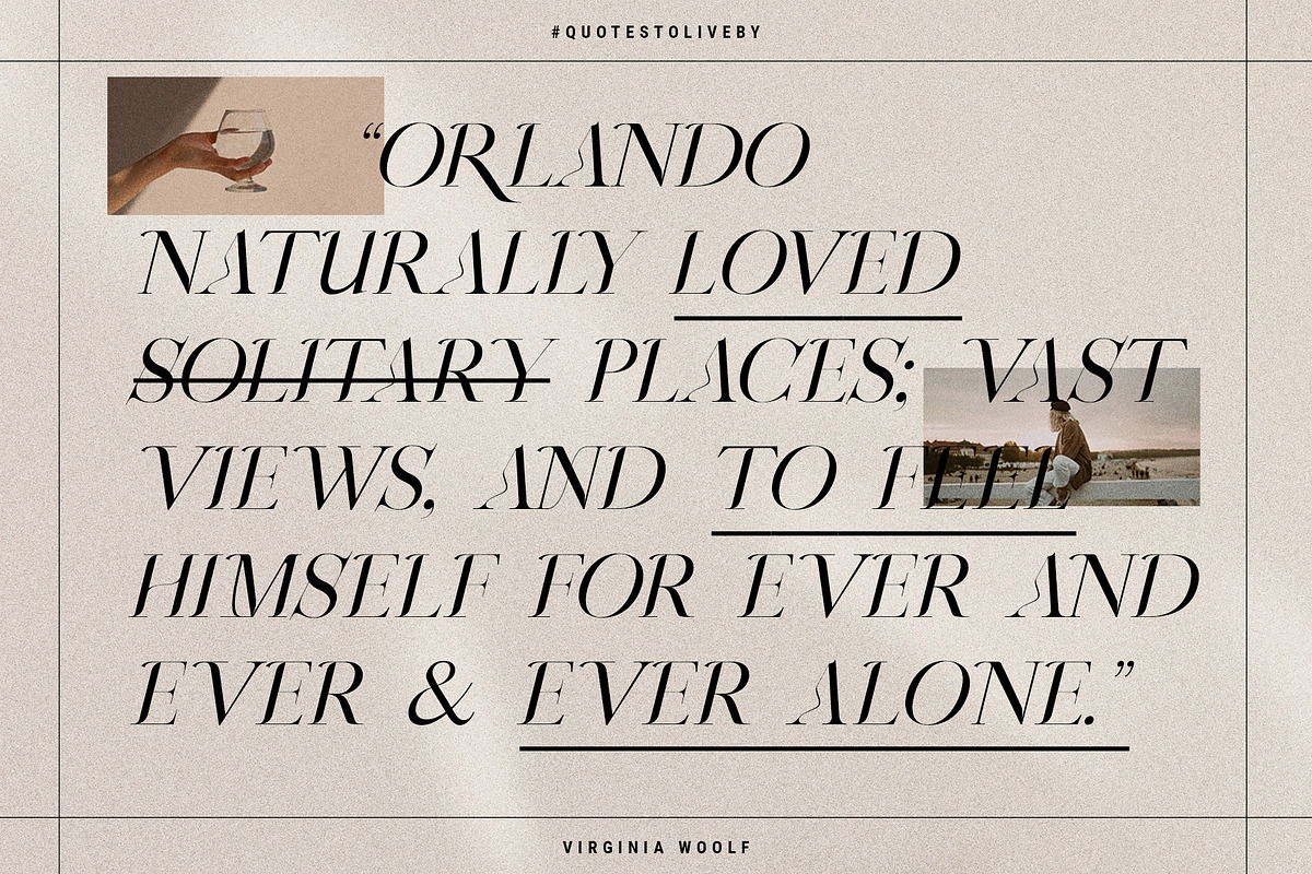 OGNES - Modern Ligature Serif Font, a Serif Font by SilverStag Type Foundry (Photo 4 of 9)