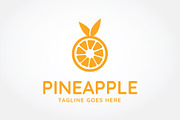 PineApple - Juice Logo Template, a Branding & Logo Template by Creattlle (Thumbnail 4 of 4)