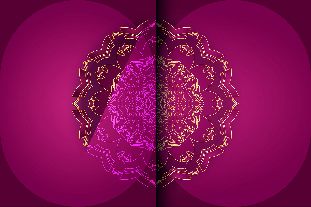 Mandala Luxury Ethnic Vector Bundle, a Background Graphic by NJ Himel (Photo 73 of 93)