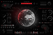Futuristic UI - 200 Design Elements, an Object Graphic by Samolevsky (Thumbnail 12 of 17)