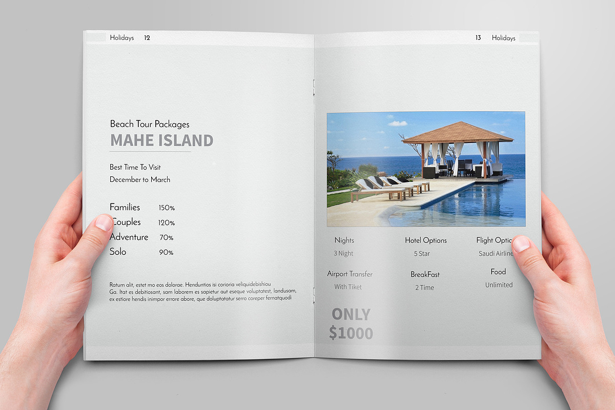 Holidays Brochures, a Brochure Template by Graphic_Art (Photo 8 of 14)