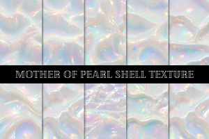 40 Pastel Glossy Opalescent Texture