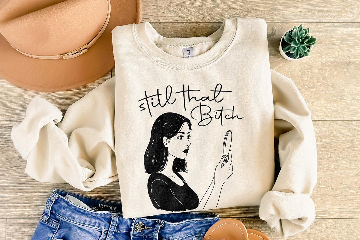 Inner Bitch PNG, Adult Humor PNG, an Illustration by SharpMarketplace (Photo 8 of 9)