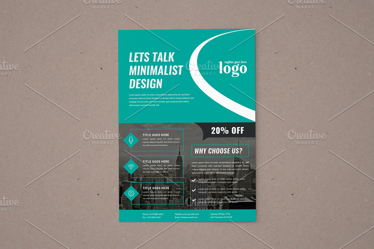 Flyer Template, a Flyer Template by Alice_s (Photo 7 of 10)