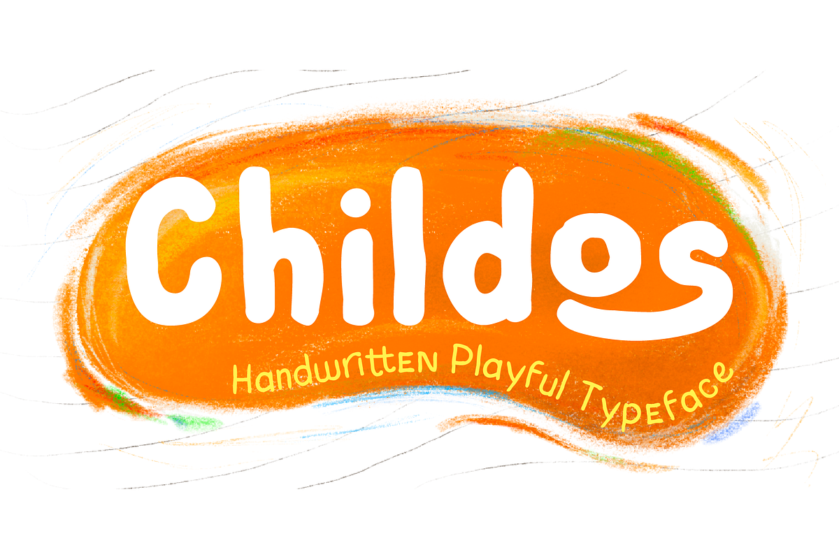 Childos - Playful font Family, a Handwritten Font by Namela Studio (Photo 1 of 5)