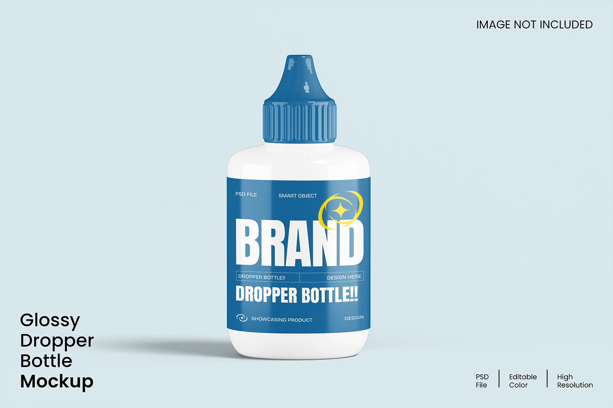 Dropper Bottle Mockup, a Packaging Mockup by Unerispace
